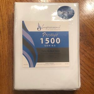 Impressions Twin XL Bed Skirt